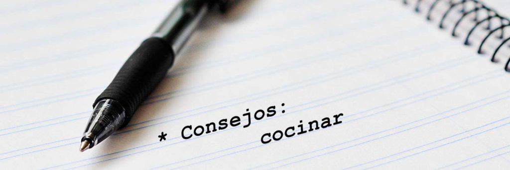 consejos cocina