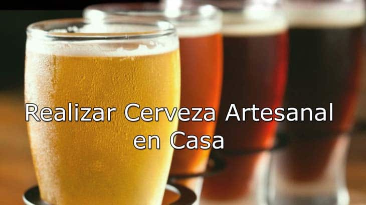 realizar cerveza artesanal en casa